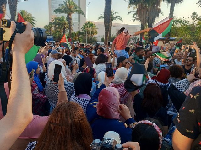 فعالية تضامنية مع شعبنا في جزيرة سردينا