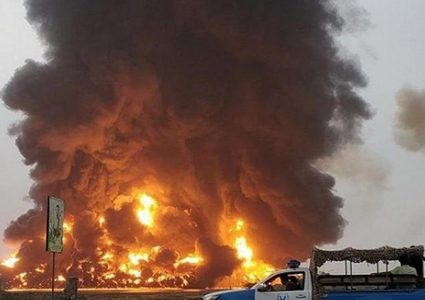 عدوان "إسرائيلي" على موانئ الحديدة اليمنية