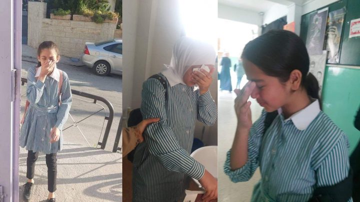 إصابات بالاختناق بين صفوف طلبة الخضر خلال اقتحام قوات الاحتلال للخضر