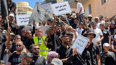 مظاهرة حاشدة في النقب ضد المخططات الإسرائيلية لهدم المنازل والاقتلاع والتهجير