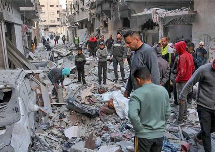 فرنسا وقطر في بيان مشترك: ندعو لوقف فوري لإطلاق النار في غزة