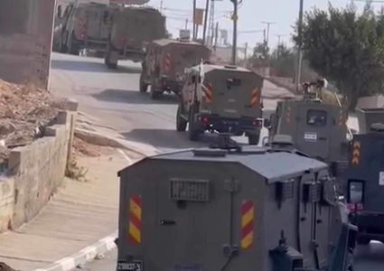 الاحتلال يقتحم عبوين وينكل بمواطنين