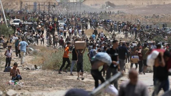 6 شهداء و30 مصابا في قصف للاحتلال استهدف منتظري المساعدات شمال غرب مدينة غزة