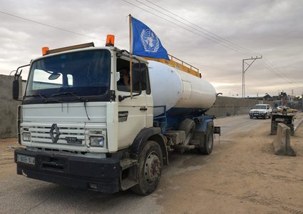 "الأونروا": منع إسرائيل إدخال الوقود إلى غزة يهدد بتوقف كلي للعمليات الإنسانية
