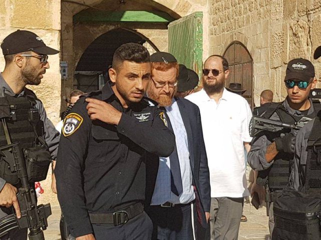 المتطرف "غليك" يقود اقتحامًا جديدًا للمستوطنين في المسجد الأقصى