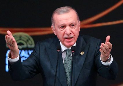 أردوغان: ظروف فلسطينيي غزة أسوأ من معسكرات النازية