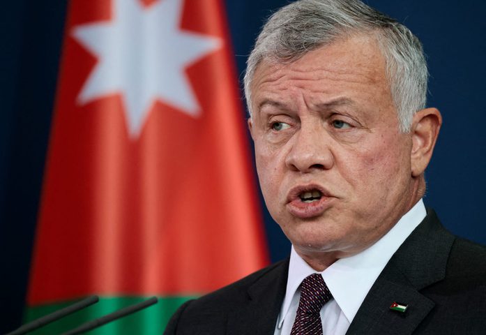 ملك الأردن يؤكد ضرورة مواصلة الاهتمام الدولي بالأوضاع في غزة والضفة