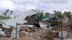 الاحتلال يهدم غرفة زراعية في بيت لقيا غرب رام الله