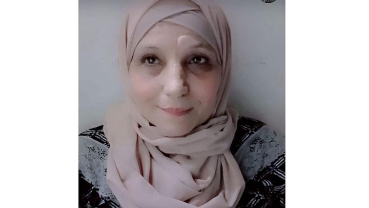 تشييع جثمان الشهيدة زهية العبيدي في مخيم شعفاط