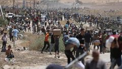 الاحتلال يواصل مجازره في غزة.. عشرات الشهداء والاصابات جلهم من منتظري المساعدات