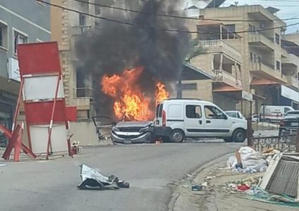 شهيد في قصف الاحتلال مركبة جنوب لبنان