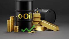 تراجع أسعار النفط وانخفاض الذهب