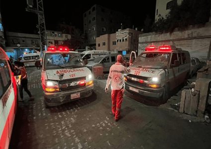 رئيس الهلال الاحمر يلتقي الأمير وليام لبحث الأوضاع في غزة