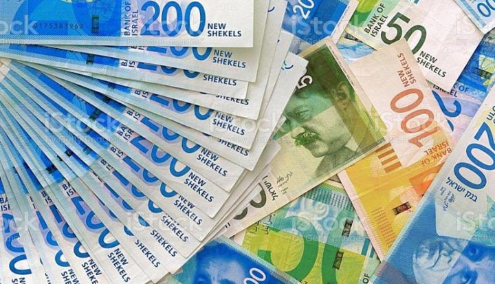 أسعار صرف العملات مقابل الشيكل