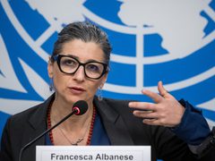 فرانشيسكا ألبانيزي...صوت أممي يربك إسرائيل ويستفز واشنطن، فمن هي؟