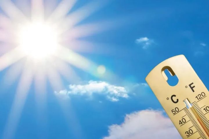 الطقس: أجواء حارة والرياح غربية إلى شمالية غربية معتدلة
