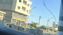 مستوطنون قامو بالقاء الحجاره على سيارة اسعاف النجمه بالقرب من مستوطنة جلعاد غربي نابلس