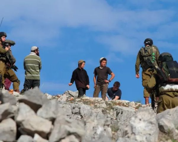 مستعمرون يعتدون على رعاة الاغنام جنوب شرق بيت لحم