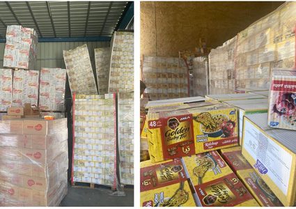 الأمن الوقائي يضبط كمية كبيرة من المواد الغذائية منتهية الصلاحية في الخليل