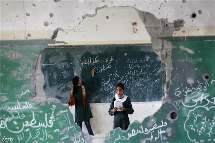التربية: الاحتلال تسبب باستشهاد 18.243 طالبا وتدمير 111 مدرسة و60 مبنىً جامعي