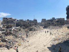 ارتفاع حصيلة الشهداء في غزة إلى 57,575 والإصابات إلى 136,879 منذ بدء العدوان