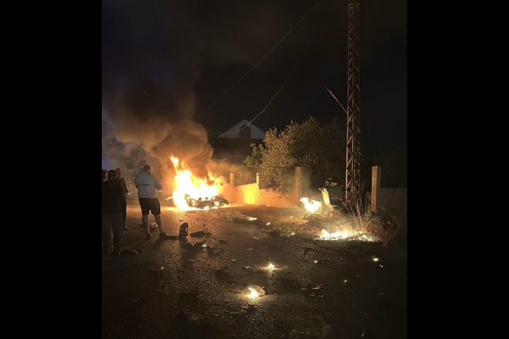 إسرائيل تقصف جنوب لبنان بعد انتهاء زيارة السفير الأمريكي لبيروت