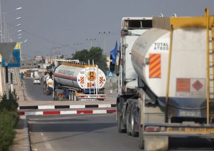 الأمم المتحدة : دخول أول شحنة وقود لغزة منذ 130 يوما