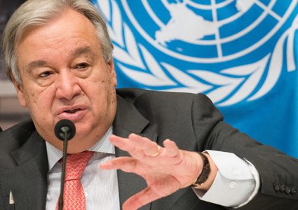 غوتريش يطالب بوقف الحرب في غزة والوصول الى حل سياسي