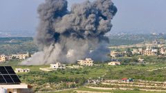 الاحتلال يشن سلسلة غارات جوية على بعلبك شرق لبنان