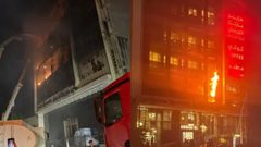 63 قتيلا و40 مصابا إثر حريق بمركز تجاري في مدينة الكوت العراقية