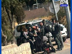 الاحتلال يعتدي على مصلين أثناء تأدية صلاة الجمعة على جبل المسالمة جنوب جنين