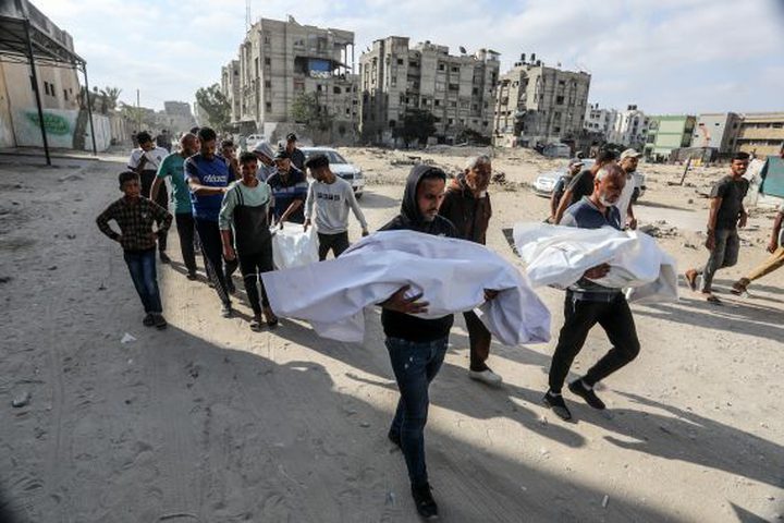 98 شهيدا و511 إصابة خلال 48 ساعة في قطاع غزة