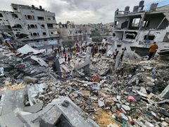 بريطانيا و ٢٥ شريكا يدعون لوقف الحرب على غزة