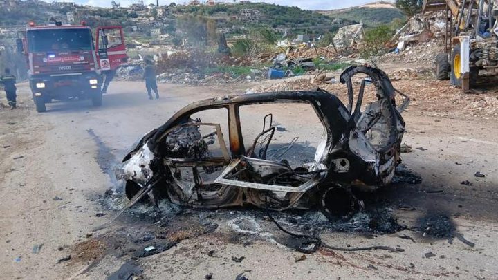 شهيد باستهداف إسرائيلي لمركبة في عيتا الشعب جنوبي لبنان