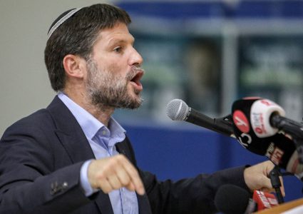 سموتريش: اعتراف ماكرون بدولة فلسطين سيكون سببا لفرض إسرائيل السيادة على الضفة