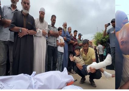 استهداف عائلة الفرا: قصف يُمزق خيمة نازحين ويترك الطفل براء وحيدًا