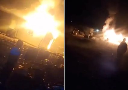 مستوطنون يحرقون مساكن الأهالي في تجمع عرب المليحات بأريحا