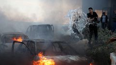 مستوطنون يهاجمون عزبة ويحرقون أجزاءً من ممتلكاتها في ترمسعيا