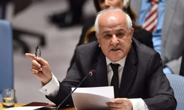 رياض منصور: إسرائيل اعتقلت 100 ألف طفل فلسطيني