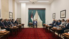 الرئيس يستقبل وفد مجلس نقابة المهندسين الفلسطينيين