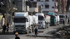 المكتب الإعلامي الحكومي: ما تم إدخاله حتى الآن لا يتجاوز 14% من الحصة المفترضة