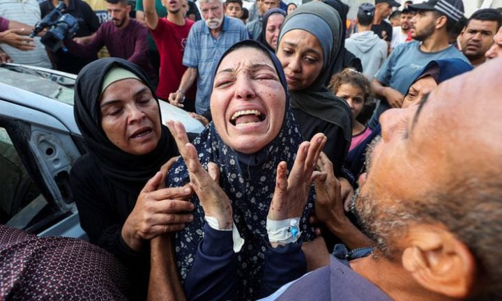 3 شهداء ومصابون في قصف الاحتلال خيمة تؤوي نازحين غرب خان يونس