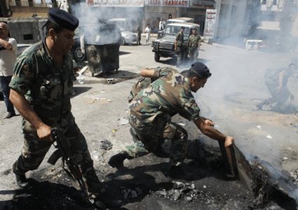 قتلى من الجيش اللبناني جراء انفجار في قضاء صور