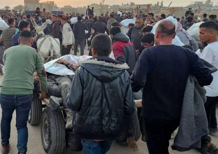 4 شهداء ومصابون من منتظري المساعدات برصاص الاحتلال شمال قطاع غزة