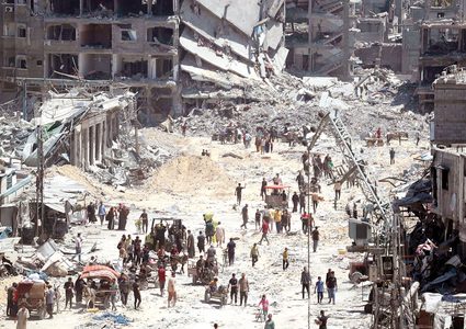 ارتفاع حصيلة عدوان الاحتلال على قطاع غزة إلى 61,430 شهيدا و153,213 مصابا