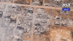 صور جوية تكشف الدمار الهائل جراء الإبادة الجماعية المستمرة في قطاع غزة، وتحول شاطئ البحر إلى مخيمات للنازحين بعد تدمير الاحتلال لمنازلهم.