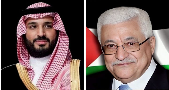 الرئيس محمود عباس يُجري اتصالاً هاتفياً مع ولي العهد السعودي لبحث آخر التطورات
