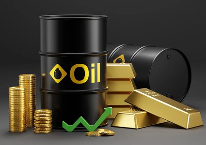 ارتفاع أسعار الذهب واستقرار النفط