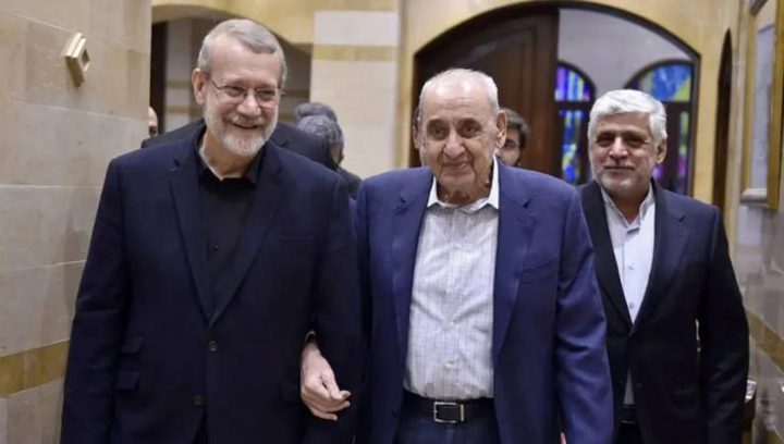 بري مع وصول لاريجاني لبيروت: "إيران دولة صديقة.. وحزب الله لم ينته"!