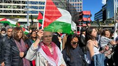مظاهرة حاشدة في سان فرانسيسكو لمطالبة بإنهاء "الابادة في غزة"
